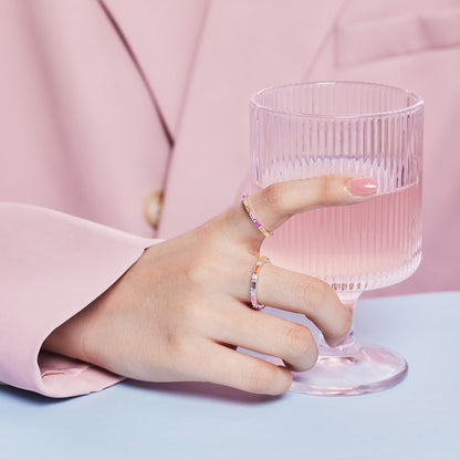 [Max Jewelry ]Lively In Shades Elegant Radiant Cut Daily Ring