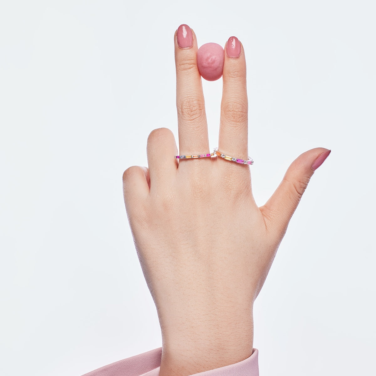 [Max Jewelry ]Lively In Shades Elegant Radiant Cut Daily Ring