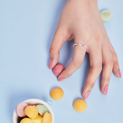 [Max Jewelry ]Lively In Shades Elegant Radiant Cut Daily Ring