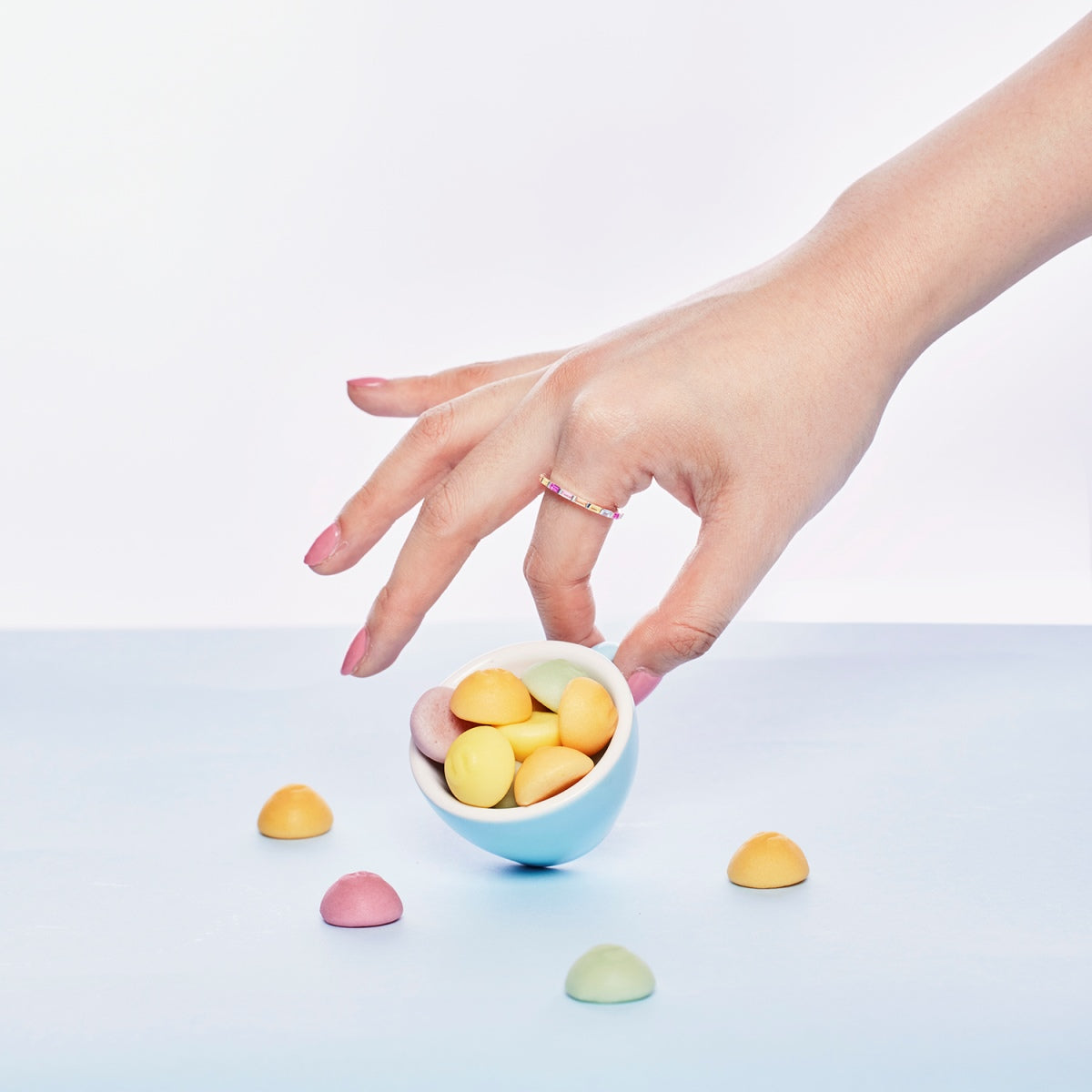 [Max Jewelry ]Lively In Shades Elegant Radiant Cut Daily Ring
