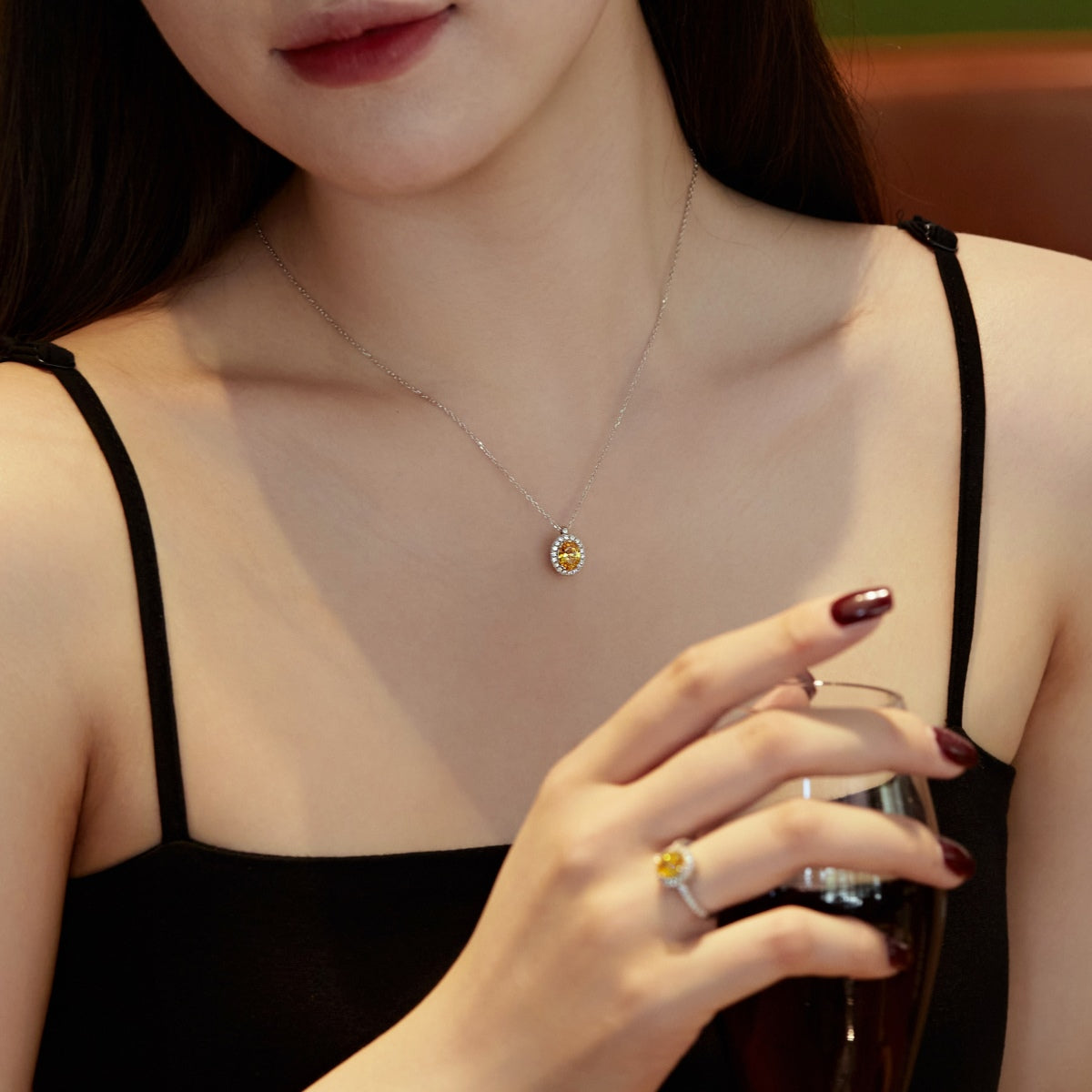 [Max Jewelry ]Delicate Unique Oval Cut Daily Earrings