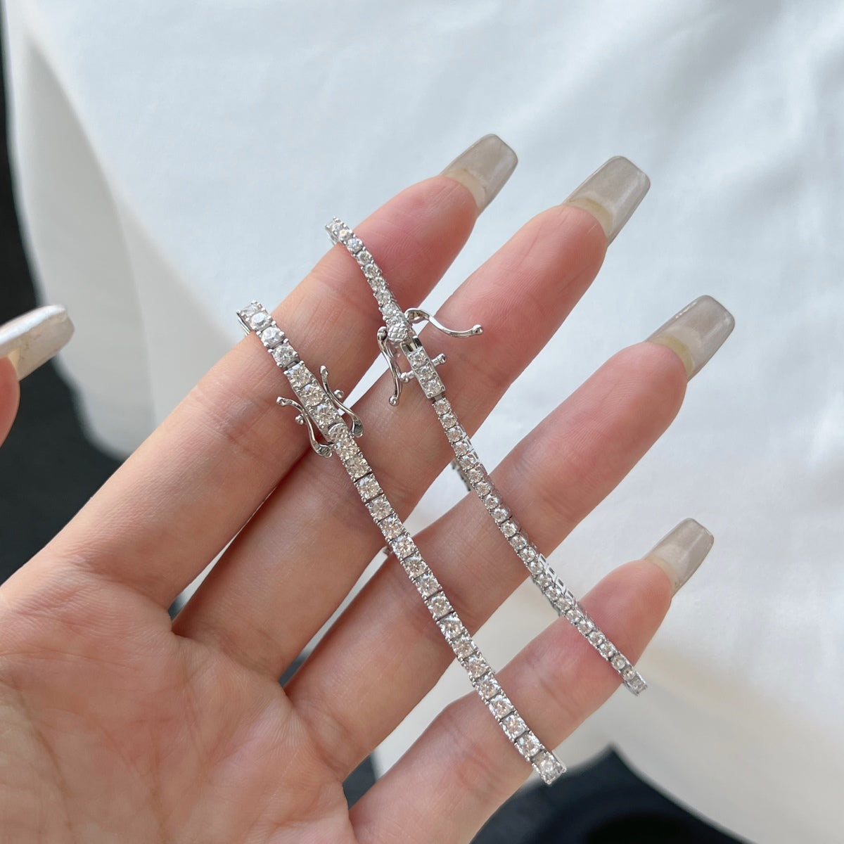 [Max Jewelry ]Dazzling Exquisite Round Cut Daily Bracelet