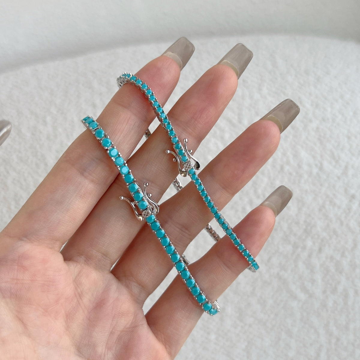 [Max Jewelry ]Dazzling Exquisite Round Cut Daily Bracelet