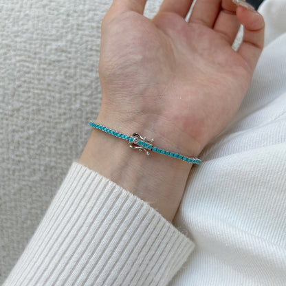 [Max Jewelry ]Dazzling Exquisite Round Cut Daily Bracelet