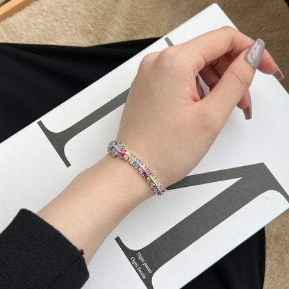 [Max Jewelry ]Sparkling Exquisite Multi Cut Party Bracelet