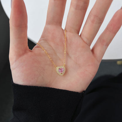 [Max Jewelry ]Exquisite Heart Shape Necklace