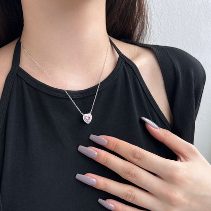[Max Jewelry ]Exquisite Heart Shape Necklace
