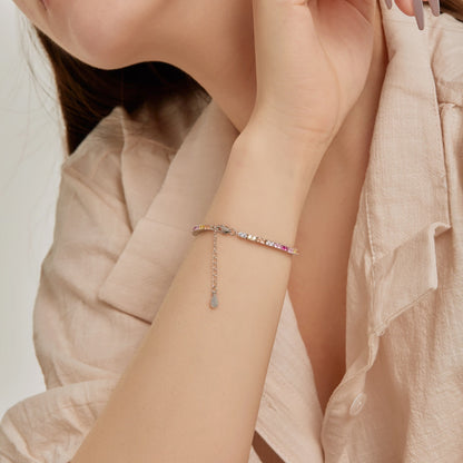 [Max Jewelry ]Delicate Romantic Heart Shape Lover Bracelet