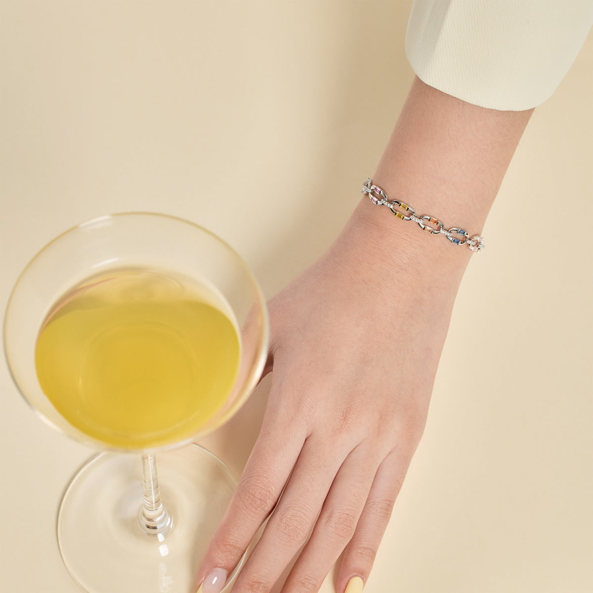 [Max Jewelry ]Dazzling Colorful Daily Bracelet