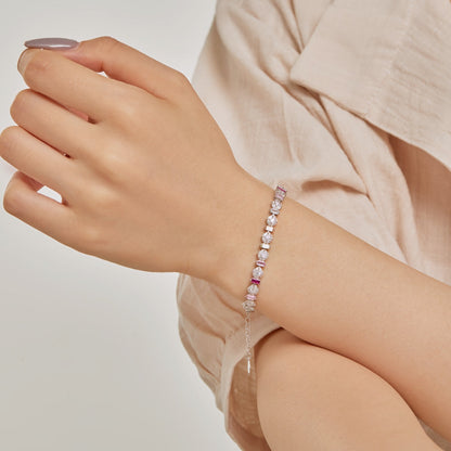 [Max Jewelry ]Radiant Colorful Round Shape Daily Bracelet