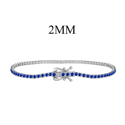 [Max Jewelry ]Radiant Colorful Round Cut Party Bracelet