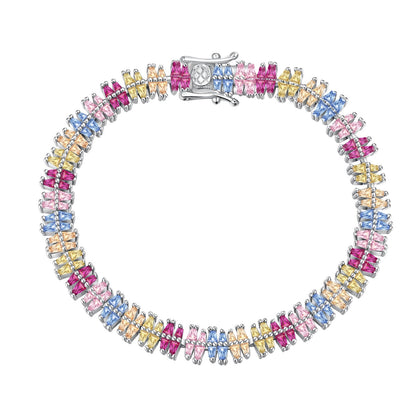 [Max Jewelry ]Sparkling Exquisite Multi Cut Party Bracelet