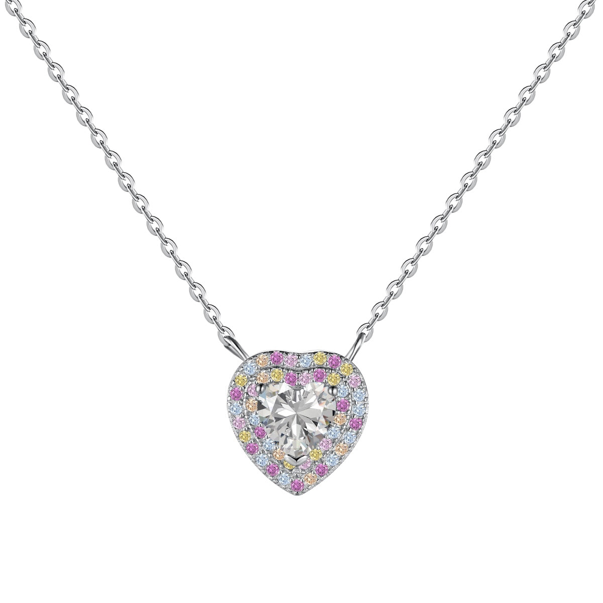 [Max Jewelry ]Exquisite Heart Shape Necklace