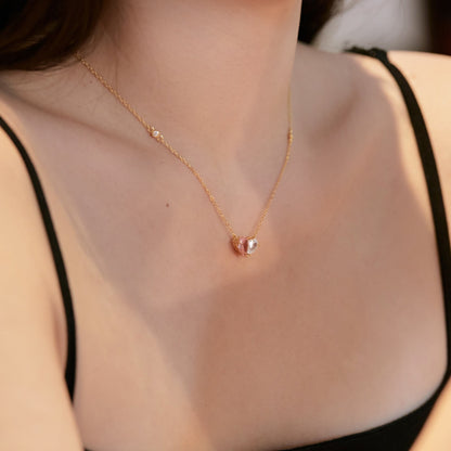 [Max Jewelry ]Unique Heart Shape Necklace