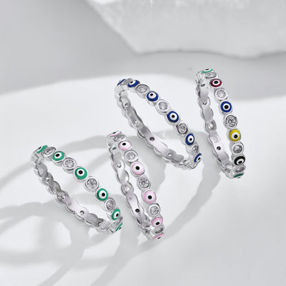 [Max Jewelry ]Sparkling Vibrant Round Shape Daily Ring