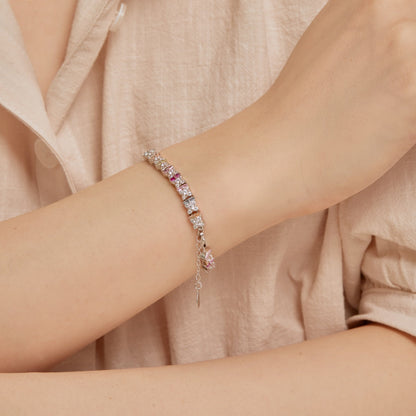[Max Jewelry ]Unique Colorful Flower Shape Daily Bracelet
