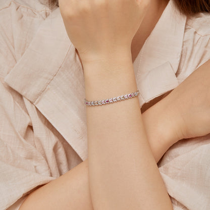 [Max Jewelry ]Delicate Colorful Multi Cut Daily Bracelet