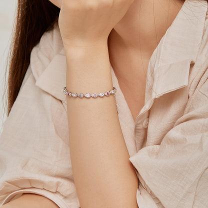 [Max Jewelry ]0.25 Carat Radiant Water Drop Shape Daily Bracelet