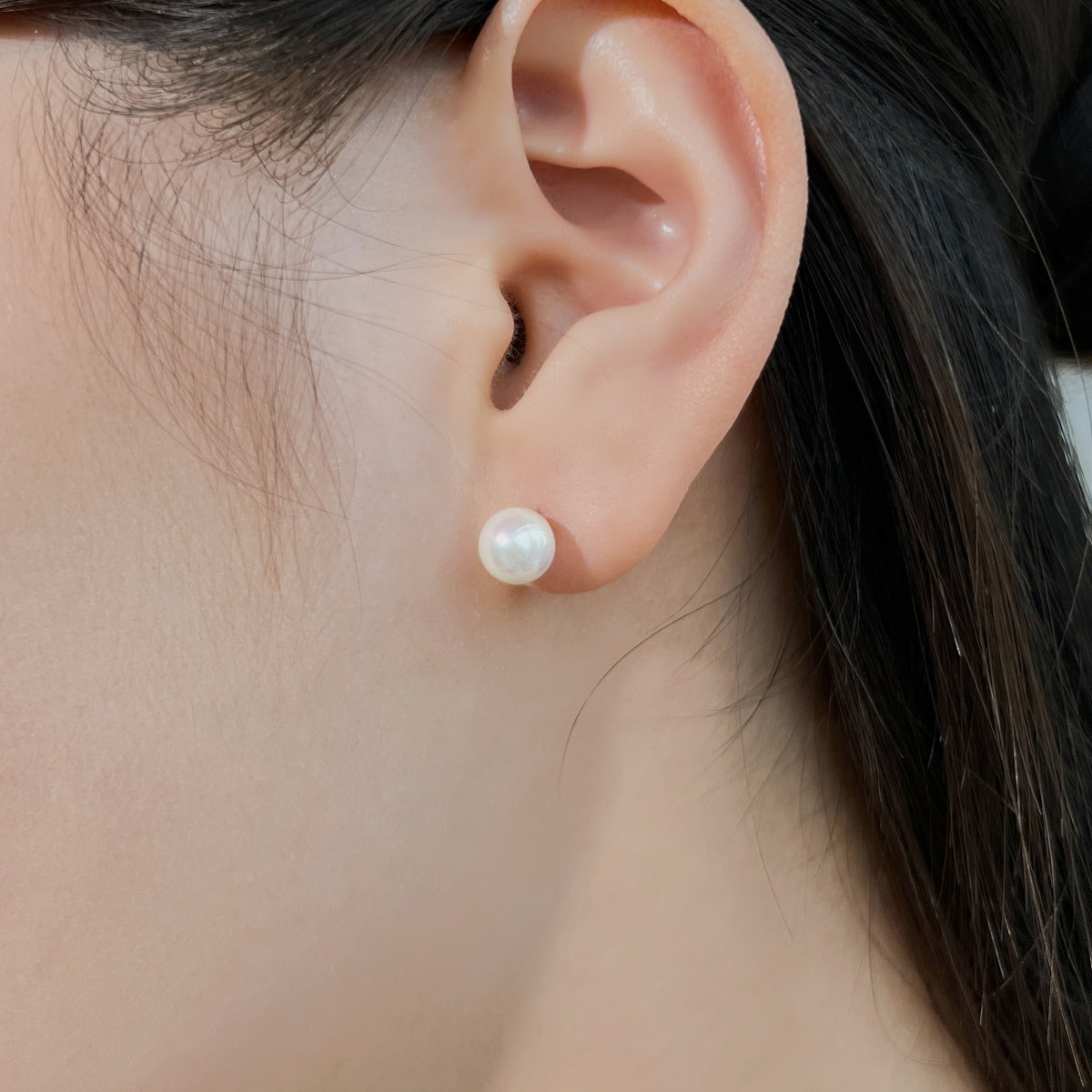[Max Jewelry ]Delicate Pearl Earrings