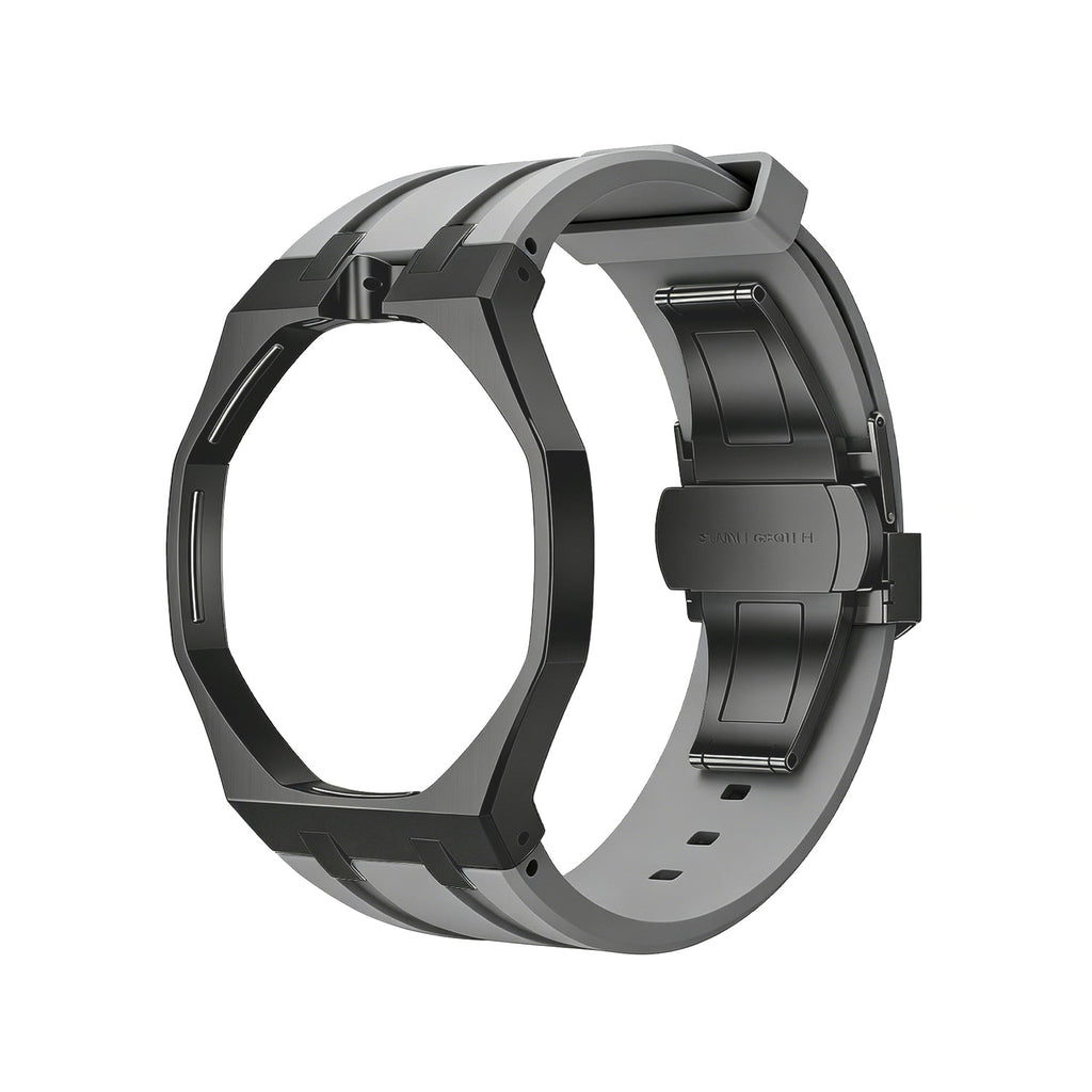 Royal Oak Pop Black Steel Case & Silicone Strap