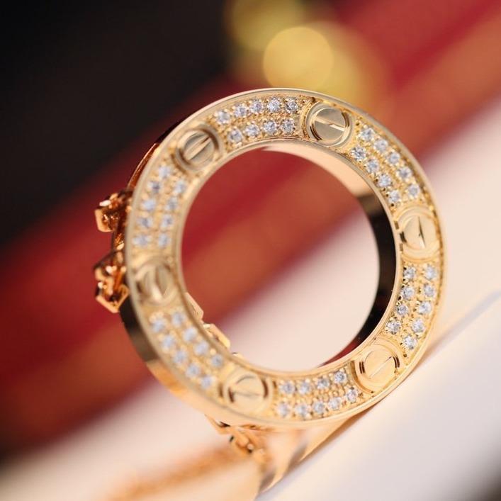 [Max Jewelry ]LOVE NECKLACE ADJUSTABLE ROSE GOLD
