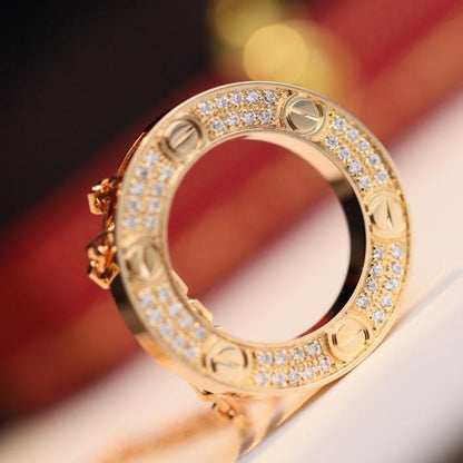 [Max Jewelry ]LOVE NECKLACE ADJUSTABLE ROSE GOLD