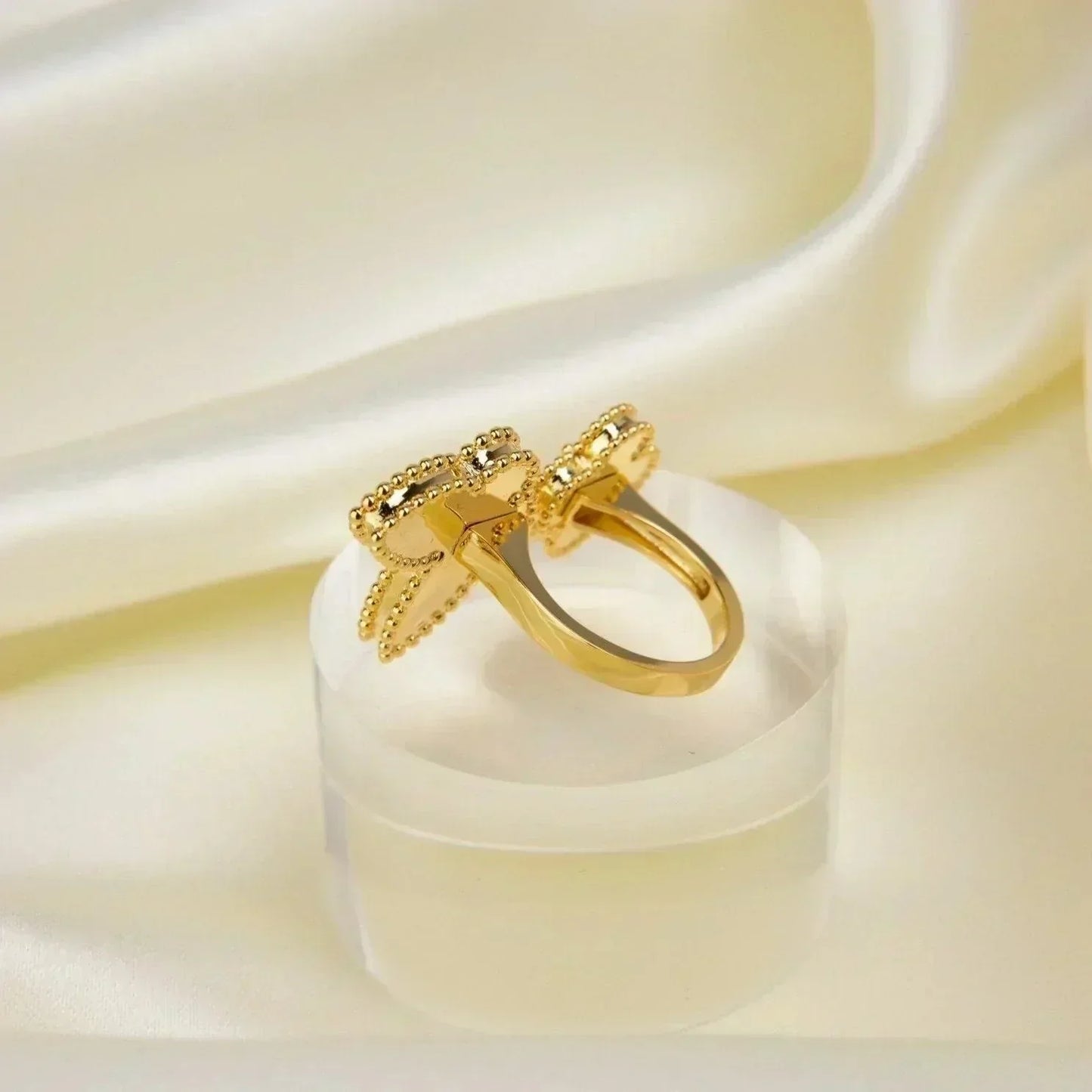 [Max Jewelry ]LUCKY BETWEEN THE FINGER RING