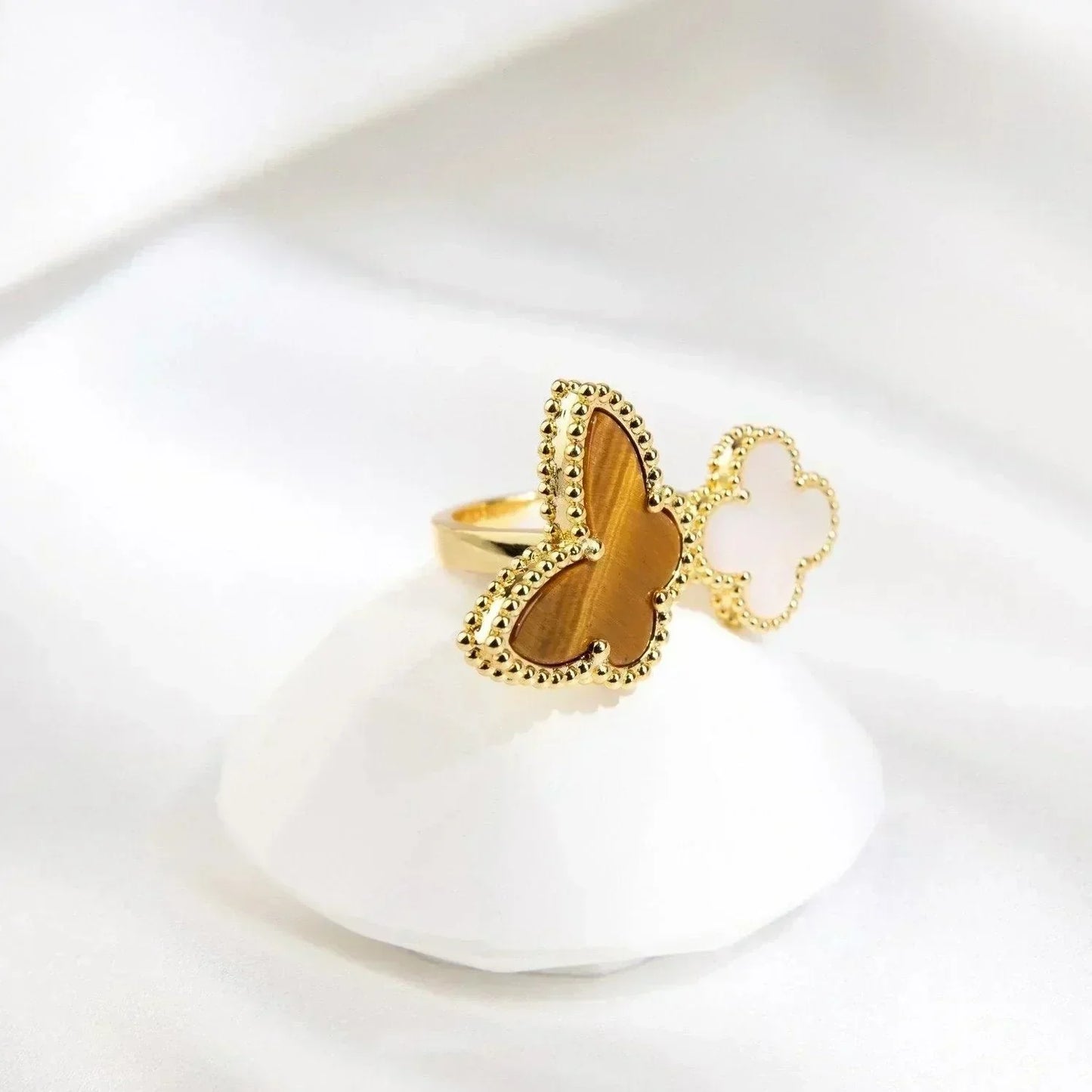 [Max Jewelry ]LUCKY BETWEEN THE FINGER RING