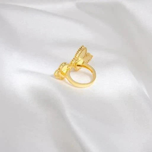 [Max Jewelry ]LUCKY BETWEEN THE FINGER RING