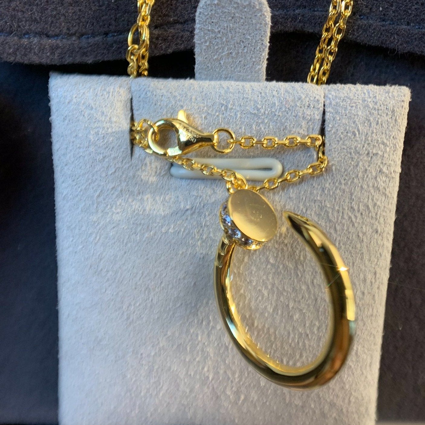 [Max Jewelry ]JUSTE NECKLACE GOLD DIAMONDS