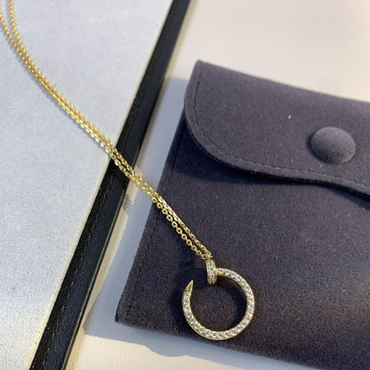 [Max Jewelry ]JUSTE NECKLACE GOLD DIAMONDS