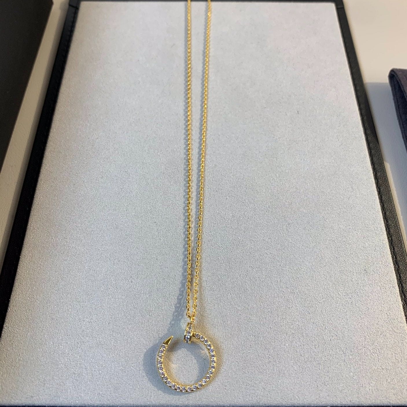 [Max Jewelry ]JUSTE NECKLACE GOLD DIAMONDS