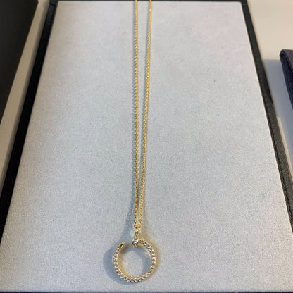 [Max Jewelry ]JUSTE NECKLACE GOLD DIAMONDS