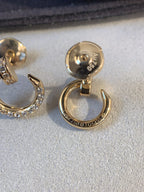 [Plus&Max]JUSTE EARRINGS GOLD DIAMONDS