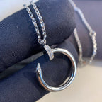 [Plus&Max]JUSTE NECKLACE SILVER