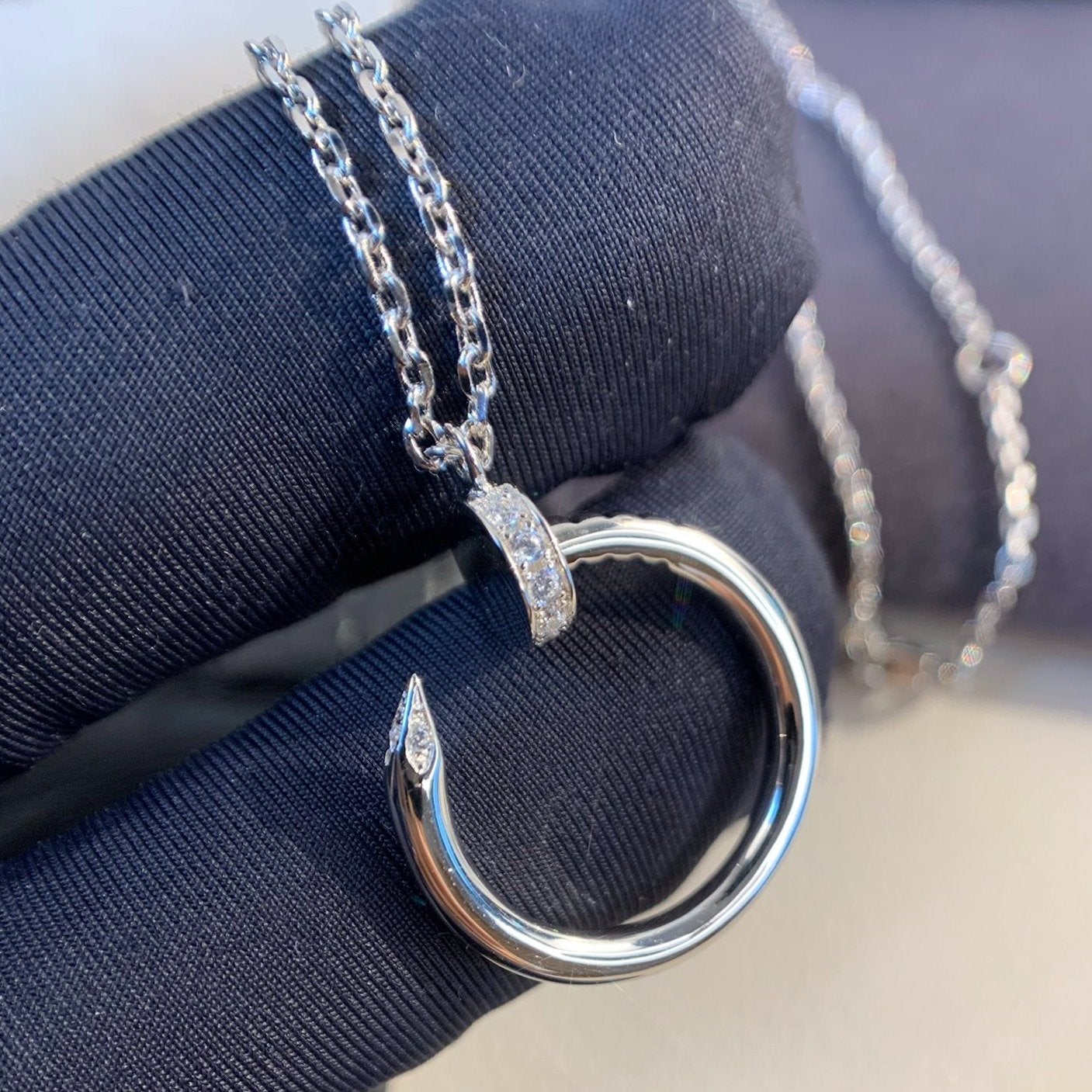 [Max Jewelry ]JUSTE NECKLACE SILVER