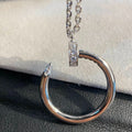 [Plus&Max]JUSTE NECKLACE SILVER