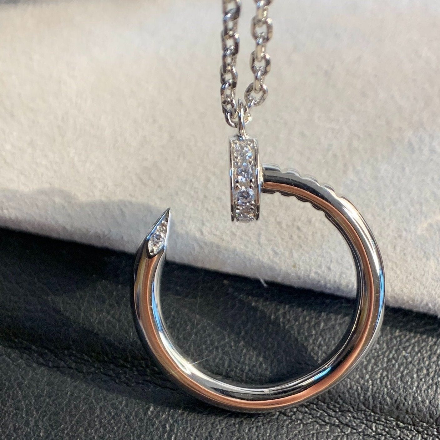 [Max Jewelry ]JUSTE NECKLACE SILVER