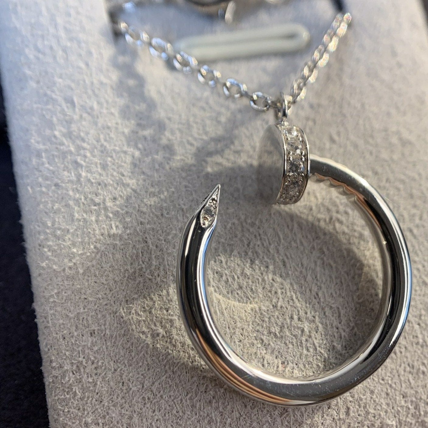 [Max Jewelry ]JUSTE NECKLACE SILVER