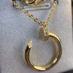 [Plus&Max]JUSTE NECKLACE GOLD