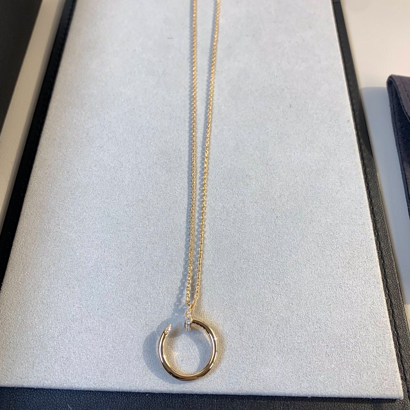 [Max Jewelry ]JUSTE NECKLACE PINK GOLD