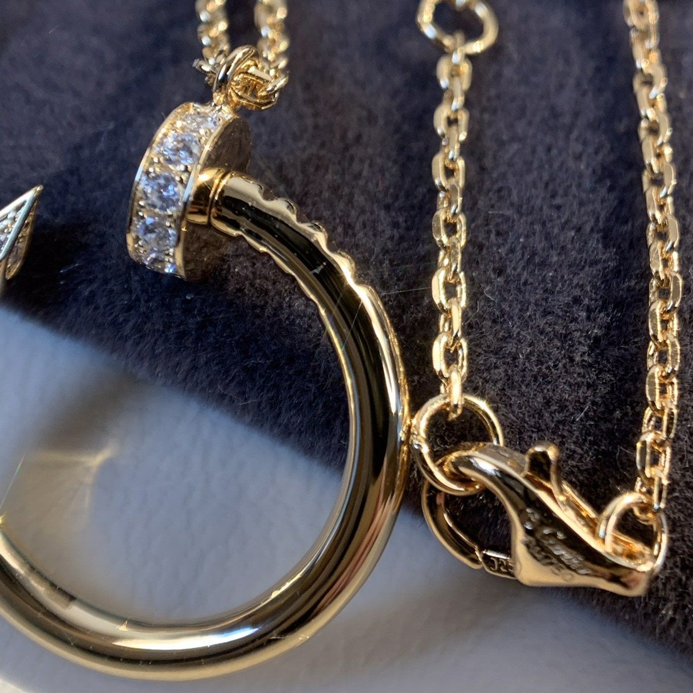 [Max Jewelry ]JUSTE NECKLACE PINK GOLD