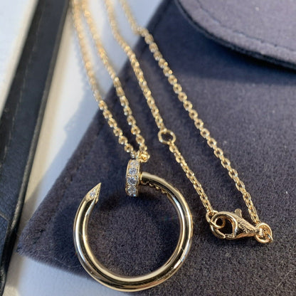 [Max Jewelry ]JUSTE NECKLACE PINK GOLD