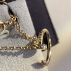 [Plus&Max]JUSTE NECKLACE PINK GOLD