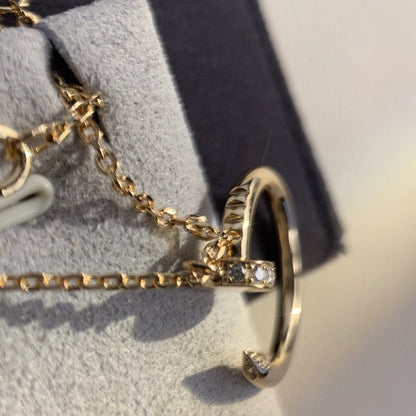 [Max Jewelry ]JUSTE NECKLACE PINK GOLD