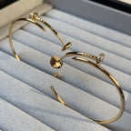 [Plus&Max]JUSTE EARRINGS GOLD DIAMONDS 1.8MM