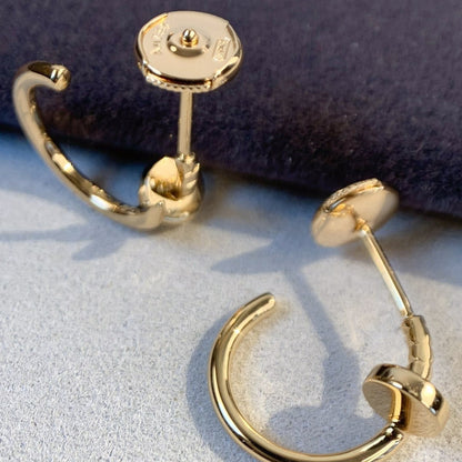 [Max Jewelry ]JUSTE EARRINGS PINK GOLD