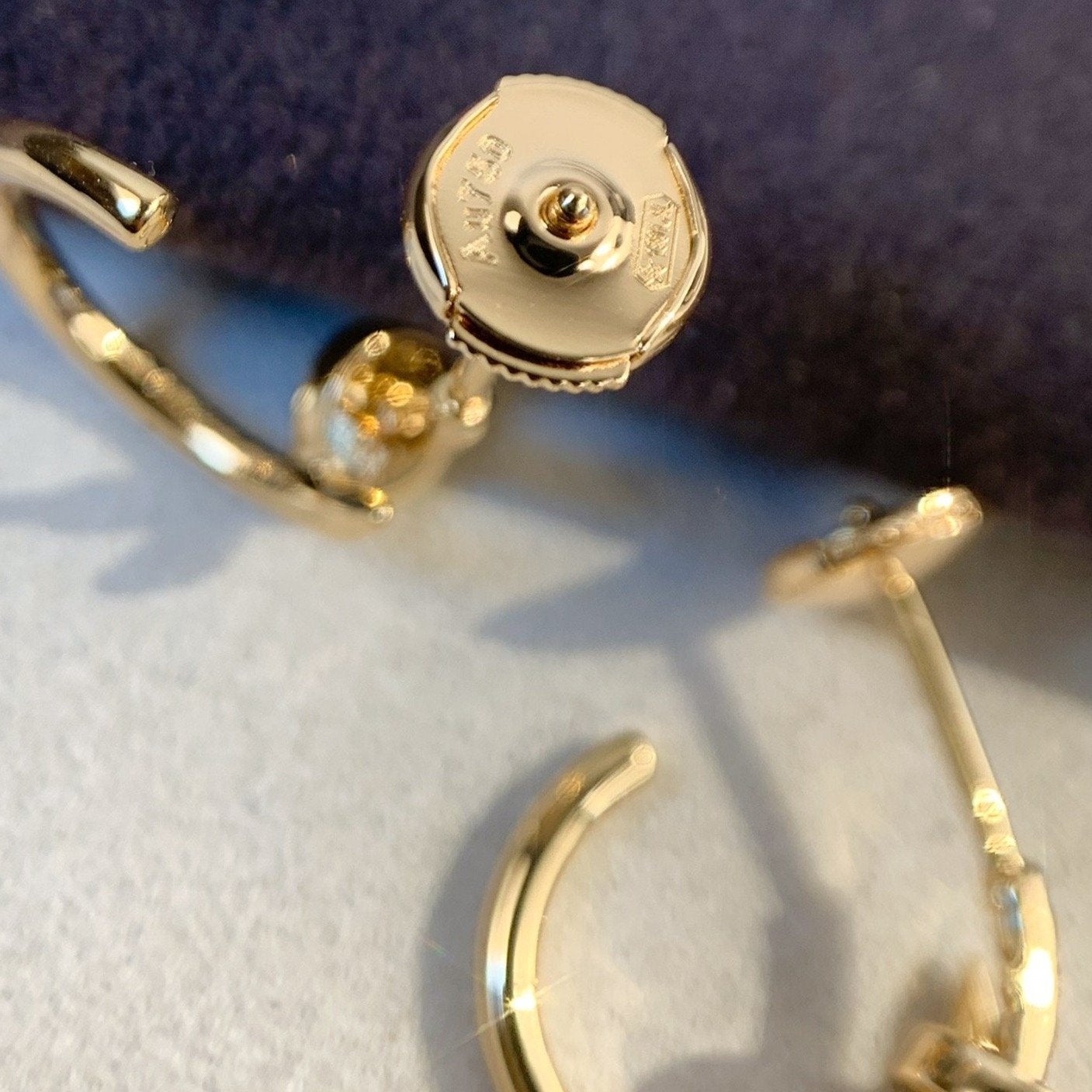 [Max Jewelry ]JUSTE EARRINGS PINK GOLD