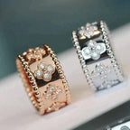 [Plus&Max]CLOVER KALEIDOSCOPE RING 10MM
