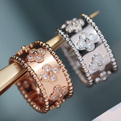 [Max Jewelry ]CLOVER KALEIDOSCOPE RING 10MM